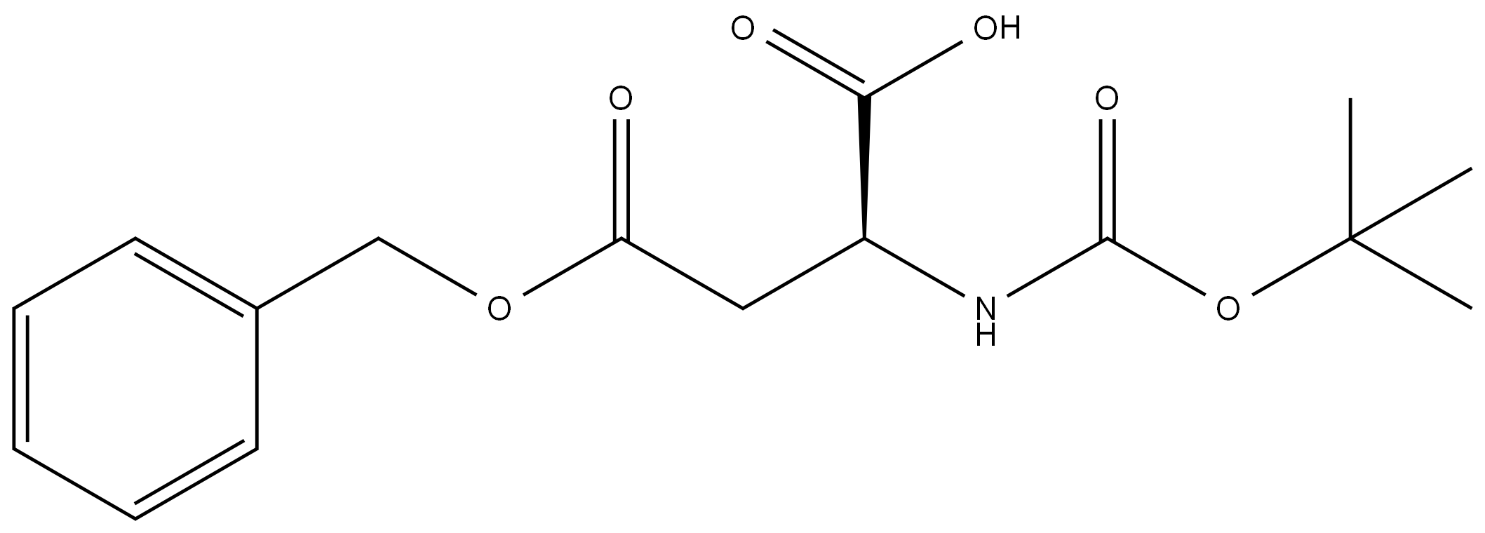 Boc-L-天冬氨酸 4-芐酯